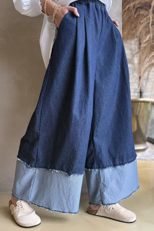 Juno Soft Stretch Deep Cuff 75 Jean Dark /40